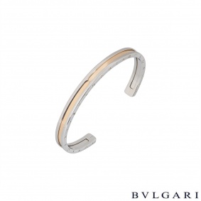 Bvlgari Steel & Yellow Gold B.Zero1 Bracelet 345575 Bvlgari Steel & Yellow Gold B.Zero1 Bracelet 345575
